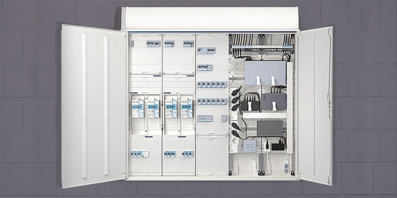 Technikzentrale bei Weiß Elektrotechnik GmbH & Co. KG in Schmiechen